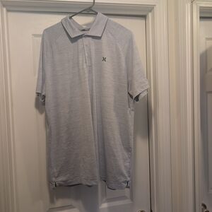 Hurley Heathered Gray Polo Shirt